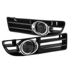 Spyder Auto - Spyder Auto 5038623 Fog Lights Chrome/Clear for 99-05 Volkswagen Jetta - Image 1