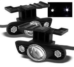 Spyder Auto - Spyder Auto 5015822 Halo Projector Fog Lights Black/Clear 00-06 Tahoe/Suburban - Image 1