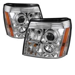 Spyder Auto - Spyder Auto 5042279 LED Halo Projector Headlights Chrome/Clear - Image 1
