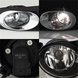 Spyder Auto - Spyder Auto 5076205 Fog Lights Chrome/Clear for 11-14 Volkswagen Jetta - Image 2