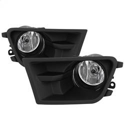 Spyder Auto - Spyder Auto 5083029 Halogen Fog Lights Black/Clear for 10-12 Ford Mustang V6 - Image 1