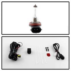 Spyder Auto - Spyder Auto 5083029 Halogen Fog Lights Black/Clear for 10-12 Ford Mustang V6 - Image 2