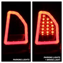 Spyder Auto - Spyder Auto 5083388 Black/Clear LED Taillights for 08-10 Chrysler 300C - Image 1