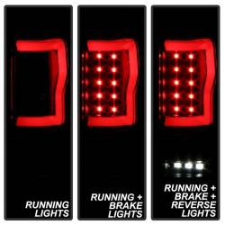 Spyder Auto - Spyder Auto 5084187 Black LED Light Bar Taillights/Smoke for 04-08 Ford F150 - Image 8