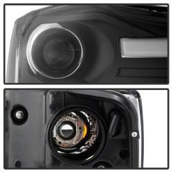 Spyder Auto - Spyder 5085504 LED Bar Headlights Black/Clear for 04-15 Armada/Pathfinder/Titan - Image 2