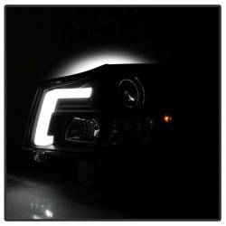 Spyder Auto - Spyder 5085504 LED Bar Headlights Black/Clear for 04-15 Armada/Pathfinder/Titan - Image 6