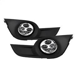 Spyder Auto - Spyder Auto 9031649 LED Fog Lights Black/Clear for 13-15 Nissan Altima - Image 1