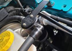 J&L Oil Separator Co - J&L Oil Separator 3070D-B 3.0 Driver Side Mounted Oil Separator Black - Image 2