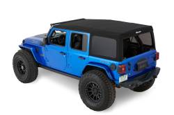 Bestop - Bestop 54726-35 Supertop Squareback Black Diamond for 18-26 Jeep Wrangler JL 4DR - Image 4