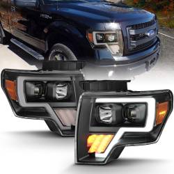 Anzo USA - Anzo USA 111445 Projector Headlight Set for 09-14 F150 - Image 1