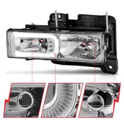 Anzo USA - Anzo USA 111499 Crystal Headlight Set - Image 3