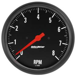 AutoMeter - AutoMeter 2677 Z-Series In-Dash Electric Tachometer 0-8000RPM 5" - Image 1