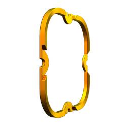 KC Hilites - KC HiLiTES 30570 Bezel Ring Flex Era-4 Gold 1PC - Image 2