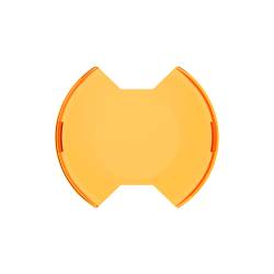 KC Hilites - KC HiLiTES 5104 Amber Shield for 6" SlimLite LED lights Each - Image 1