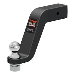 CURT - CURT 45374 Loaded Forged Ball Mount w/2-5/16" Ball 2.5" Shank 20000 lbs 8" Dro - Image 1
