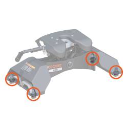CURT - CURT 19202 Replacement 5th Wheel Puck System Anchors for Ford for 16017 16020 - Image 2