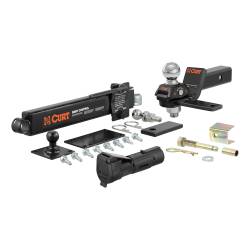 CURT - CURT 45190 RV Towing Starter Kit Cushion Hitch Sway Control Echo Brake Controlle - Image 1