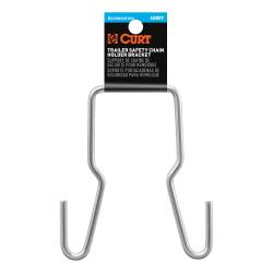 CURT - CURT 45807 Trailer Safety Chain Holder Bracket 2" Shank - Image 2