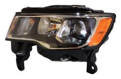 Crown Automotive Jeep Replacement - Crown 68289235AD Headlight for 17-20 Jeep Grand Cherokee WK2 Halogen - Image 1