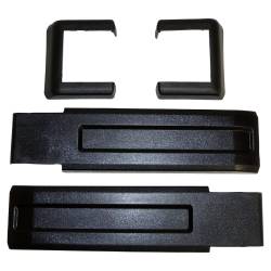 Crown Automotive Jeep Replacement - Crown Automotive 55397091K Tailgate Hinge Cover Set for 07-18 Jeep Wrangler JK - Image 1