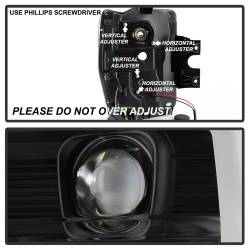 Spyder Auto - Spyder Auto 5086228 Projector Headlights Version 2 Switch Back Light Bar Black - Image 4