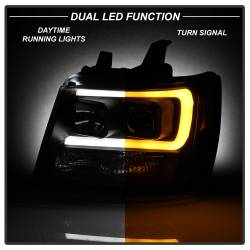 Spyder Auto - Spyder Auto 5086242 Projector Headlights Version 2 Switch Back Turn Signal Black - Image 5