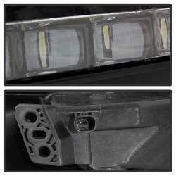 Spyder Auto - Spyder Auto 5086310 OEM LED Fog Lights w/OEM Fit Switch Clear - Image 2