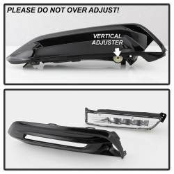 Spyder Auto - Spyder Auto 5086310 OEM LED Fog Lights w/OEM Fit Switch Clear - Image 3