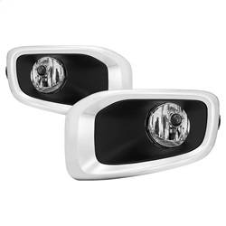 Spyder Auto - Spyder Auto 5085023 Fog Lights w/Switch & Cover Clear for 15-17 Renegade - Image 1