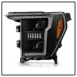 Spyder Auto - Spyder Auto 5088710 Projector Headlights Sequential LED Turn Signal Lights Blk - Image 2