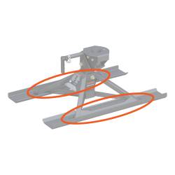 CURT - CURT 19282 Replacement CrossWing 5th Wheel Hitch Skid Pads - Image 2