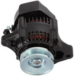Proform - Proform 66432 50+ AMP 1 Wire Style V-Belt Mini Alternator Blk Crinkle Universal - Image 2
