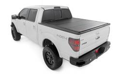 Rough Country Suspension Systems - Rough Country 49214550 Hard Tri-Fold Tonneau Cover for 04-14 Ford F150 5.5' - Image 3