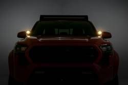 Rough Country Suspension Systems - Rough Country 72106 A-Pillar 3.5" LED Ditch Light Kit-Spot for 24-26 Tacoma - Image 6