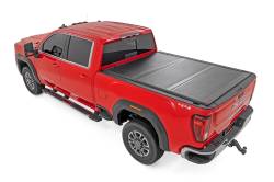 Rough Country Suspension Systems - Rough Country 47120651B Lo-Pro Hard Folding Tonneau Cover 20-26 Silv/Sierra 6.9' - Image 3