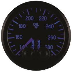 Stack - Stack ST3510 Gauge Oil Temp Pro-Control 52MM Black 140-28F 1/8" NPF Male - Image 4