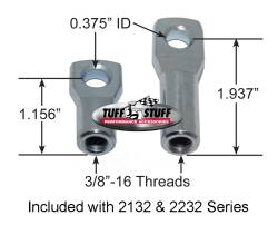 Tuff Stuff Performance Accessories - Tuff Stuff Performance 2132NA-1 Brake Booster w/Master Cylinder - Image 2