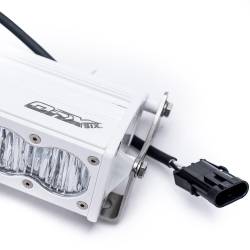 Baja Designs - Baja Designs 451003WT OnX6+ White/Clear Straight 10" LED Light Bar Combo Beam - Image 2