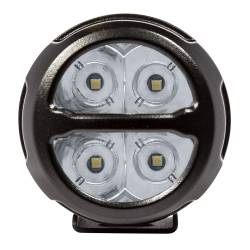 ProComp - Pro Comp 76412P S4-R Gen2 2"x2" Round LED Spot Lights PAIR - Image 1