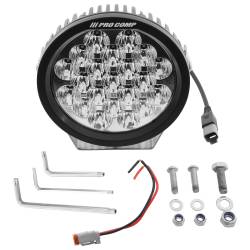 ProComp - Pro Comp 76502 Round LED Motorsports Light 5" Diameter White Light Each - Image 7