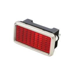Trim Parts - Trim Parts A5796 68-69 Corvette Rear Red Side Marker Light Lens EACH - Image 2