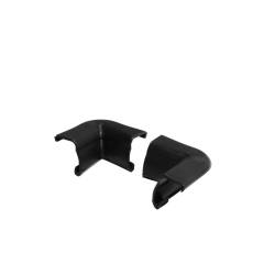 Trim Parts - Trim Parts 3036 1966-67 Chevy II & Nova Upper Corner Rear Window Trim PAIR - Image 2