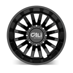 Cali Offroad Wheels - Cali Offroad 9110D Summit Dually 22x8.25 8x6.5 -232mm Black 9110D-22881GBR232 - Image 2
