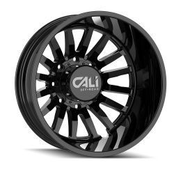 Cali Offroad Wheels - Cali Offroad 9110D Summit Dually 20x8.25 8x200 -232mm Black 9110D-2877GBR232 - Image 1