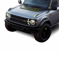 Black Horse Off Road - Black Horse FF-FBF21HD Fender Flares Black for 21-25 Ford Bronco - Image 2