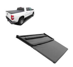Black Horse Off Road - Black Horse PRS-TO22 Premier Soft Tonneau Cover Black for 22-24 Toyota Tundra - Image 1
