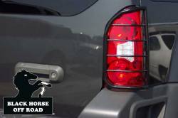 Black Horse Off Road - Black Horse 7G112106A Black Taillight Guards for 05-15 Nissan Xterra - Image 1