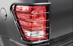 Black Horse Off Road - Black Horse 7GMSLA Black Taillight Guards for Silverado 1500/2500HD/3500 - Image 1