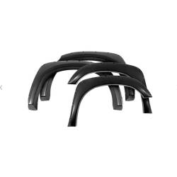 Black Horse Off Road - Black Horse FF-CHSIL-SM-PKT-07 Fender Flares Black 07-13 Chevy Silverado 1500 - Image 2