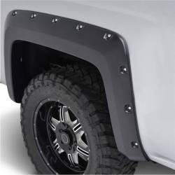 Black Horse Off Road - Black Horse FF-CHSIL19-SM Fender Flares Black for 19-23 Chevy Silverado 1500 - Image 2
